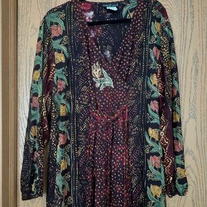 Vintage Floral Tunic